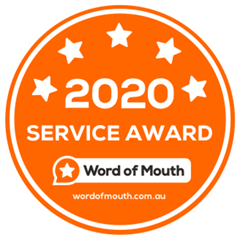 Word of Mouth 2020 Service Award