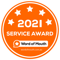 Word of Mouth 2021 Service Award
